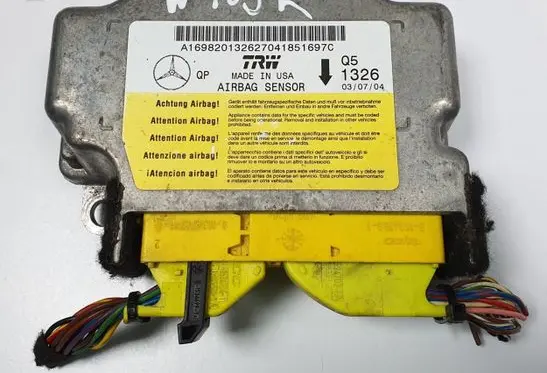 Mercedes-Benz A W169 Airbag control unit/module A1698201326