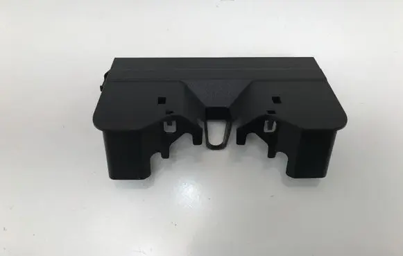 Engine bonnet/hood lock trim molding