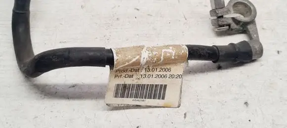 Volkswagen Golf V Negative earth cable (battery) 1K0971235A