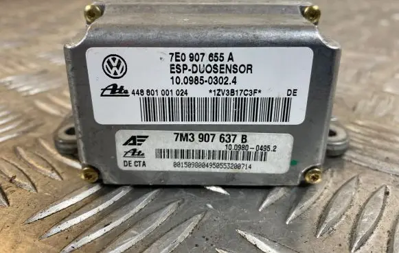 Volkswagen Sharan ESP acceleration yaw rate sensor 7M3907637B 7E0907655A 10098503024