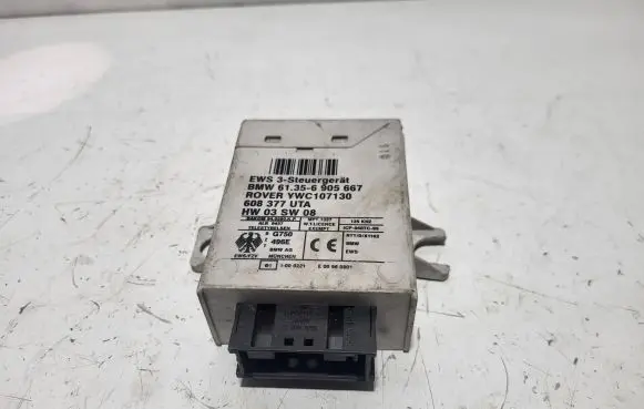 BMW 3 E46 Immobilizer control unit/module YWC107130 608377UTA 61356905667