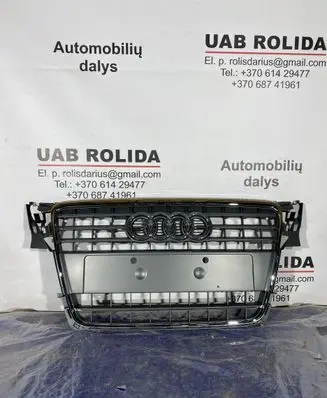 Audi A4 S4 B8 8K Front bumper upper radiator grill