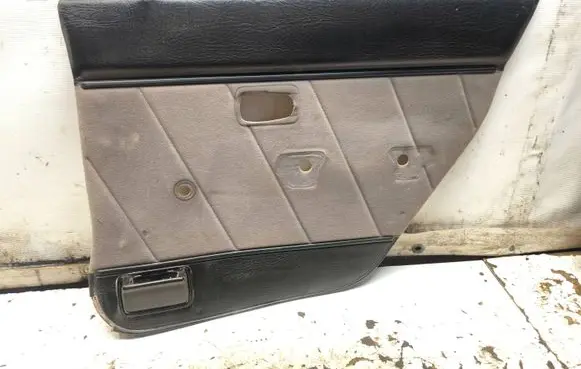 Rear door card panel trim