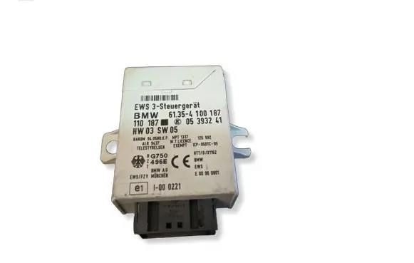 BMW 3 E46 Immobilizer control unit/module 61354100187