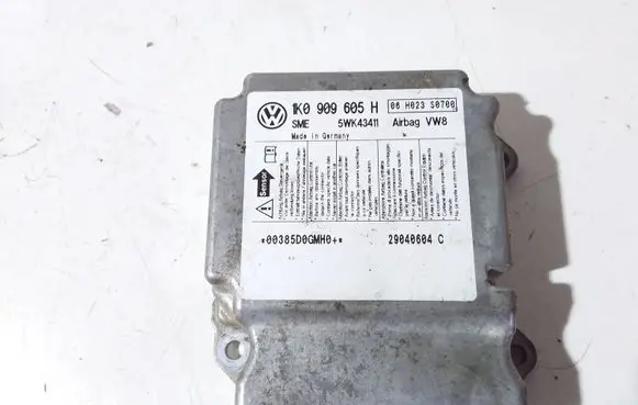 Volkswagen Golf V Airbag control unit/module 1K0909605H