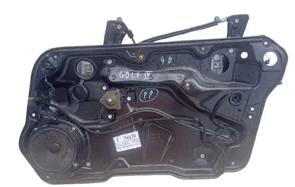 Volkswagen Golf IV Front door manual window regulator 1J4837730N-KASACJA 1J4837730N 1J4890742