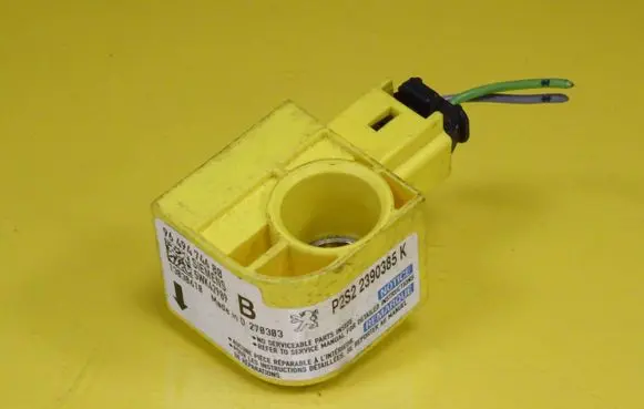 Airbag deployment crash/impact sensor