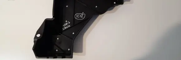 Rear underbody cover/under tray