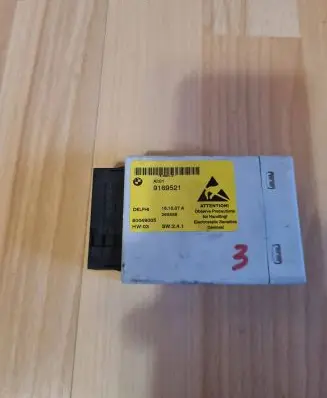 BMW 5 E60 E61 Central console control unit 9169521 265558 80049005