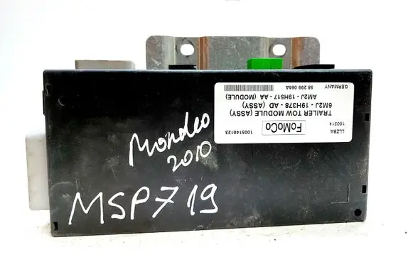 Ford Mondeo MK IV Tow bar trailer control unit/module 6M2J19H378AD