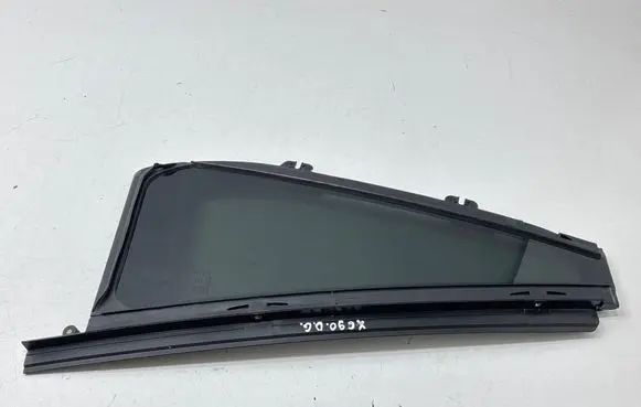 Rear vent window glass