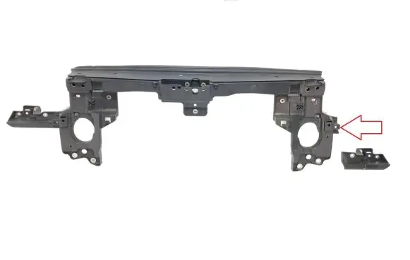 Volkswagen Touareg II Top upper radiator support slam panel 7P6805594C 7P6805594B REPLACEMENT