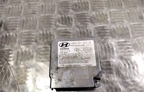 Hyundai Santa Fe Airbag control unit/module 9591026700
