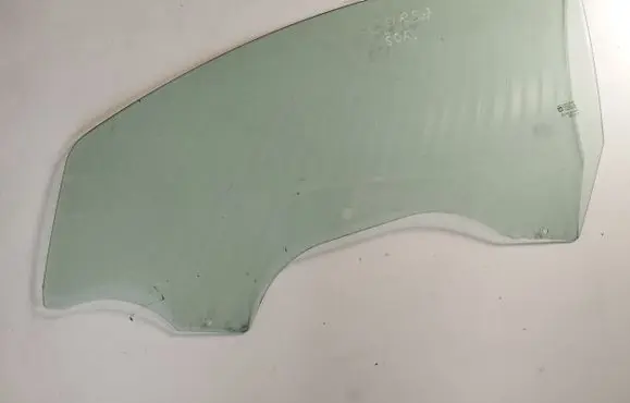 Opel Corsa D Front door window/glass (coupe) 43R009007