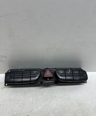 Mercedes-Benz C W203 Hazard light switch 2038209310 3306170101 1214577001