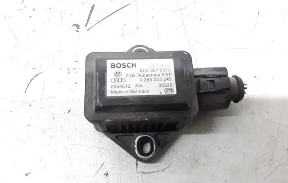 Audi A4 S4 B6 8E 8H ESP acceleration yaw rate sensor 8E0907637A 0265005245