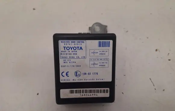 Toyota Corolla Verso AR10 Door control unit/module 897410F010 61B168000