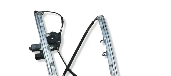Mitsubishi Colt Front door window regulator with motor 0130822207
