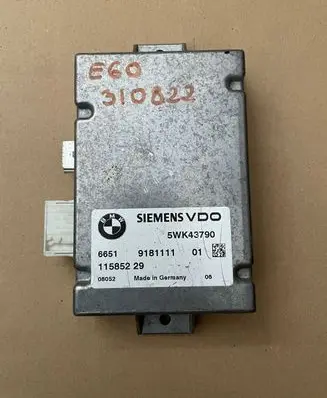 BMW 5 E60 E61 Windshield/windscreen camera 9181111 5WK43790 11585229