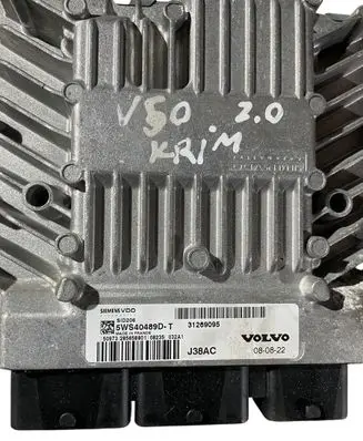 Volvo V50 Engine control unit/module 31269095 5WS40489DT