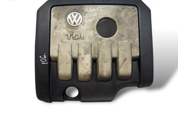 Volkswagen Golf V Engine cover (trim) 03G103925BT 03G103925BP 03G103