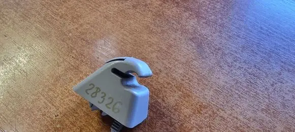 Opel Corsa D Sun visor clip/hook/bracket 