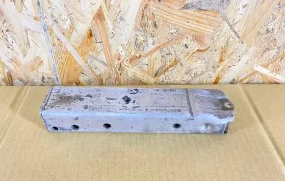 Front bumper shock/impact absorber