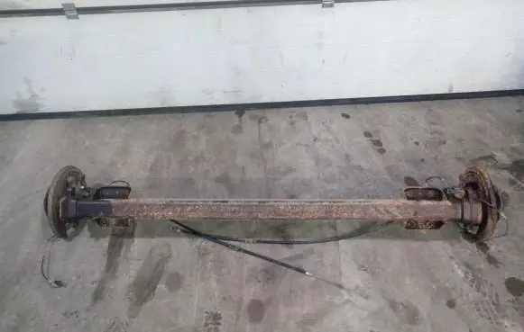 Rear axle beam
