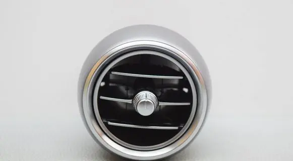 Dashboard air vent grill cover trim