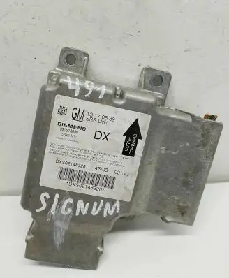 Opel Signum Airbag control unit/module 13170589