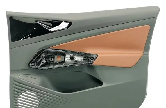 Front door card panel trim
