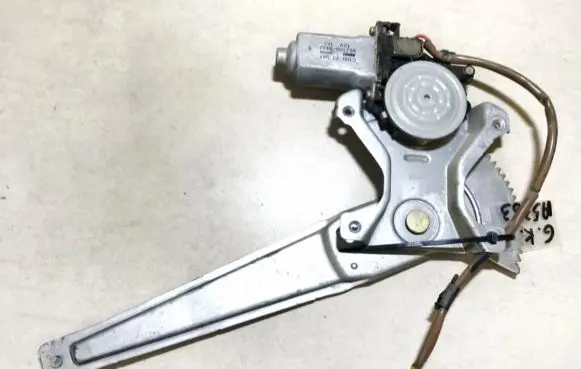 Mazda Premacy Sliding door window regulator with motor