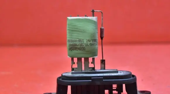 Heater blower motor/fan resistor