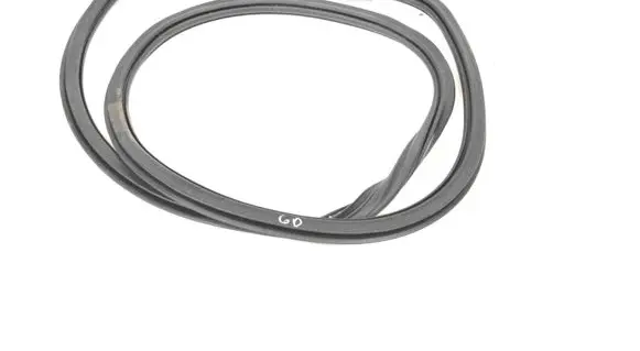 Rubber seal rear door