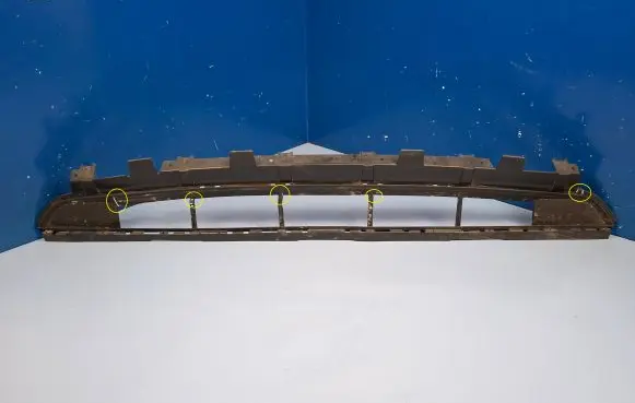 Porsche Cayenne (9Y0 9Y3) Front bumper lower grill 9Y0807684