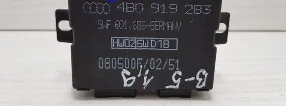 Audi A4 S4 B5 8D Parking PDC control unit/module 4B0919283