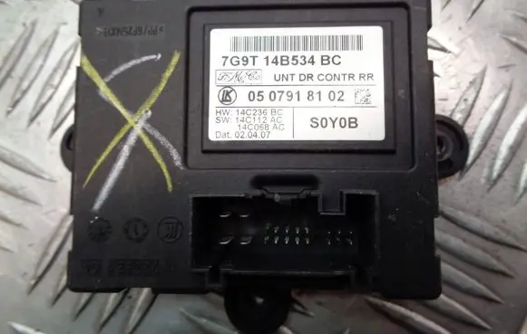 Ford Mondeo MK IV Adblue control unit 7G9T14B534BC
