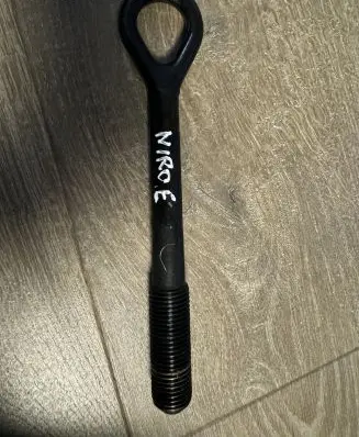 Towing hook eye