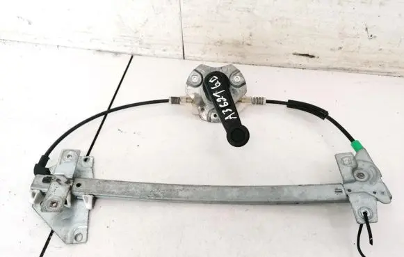 Sliding door window regulator with motor