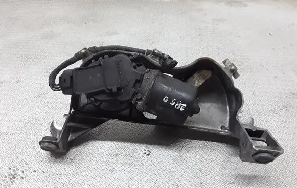 Front wiper linkage and motor