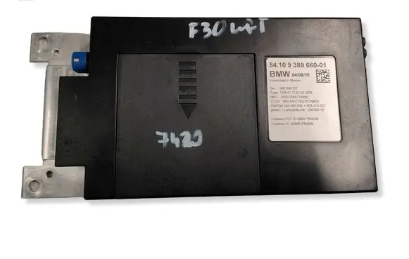 BMW 3 F30 F35 F31 GPS navigation control unit/module 9389660
