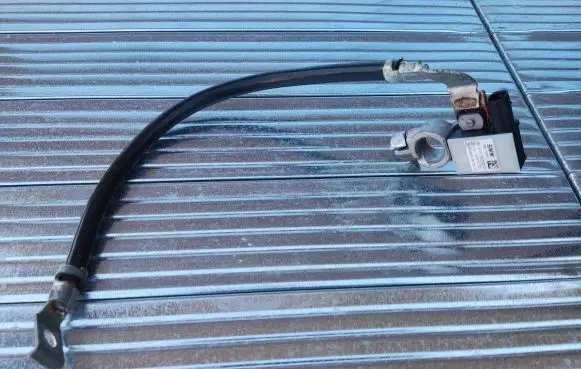 Negative earth cable (battery)