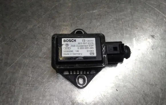 Audi A4 S4 B6 8E 8H ESP acceleration yaw rate sensor 8E0907637A 0265005245