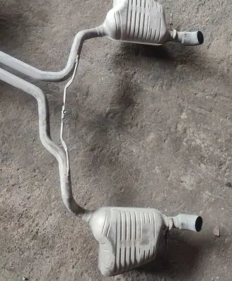 Audi A6 S6 C6 4F Muffler/silencer 