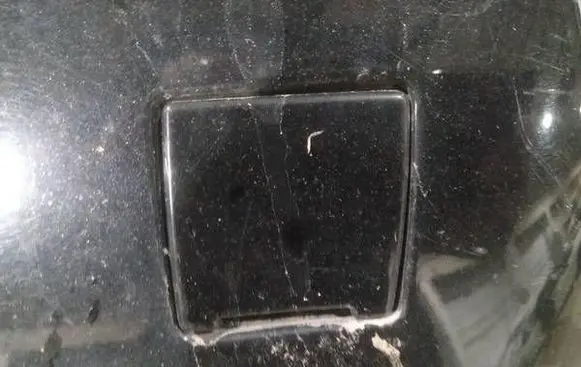 Volvo S40 Rear bumper row hook cap/cover 
