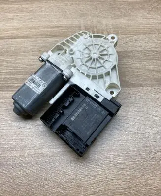 Volkswagen PASSAT B6 Front door window regulator motor 1K0959792P 1T0959702L