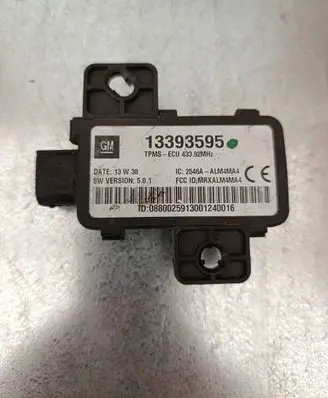 Opel Insignia A Tire pressure control unit 13393595