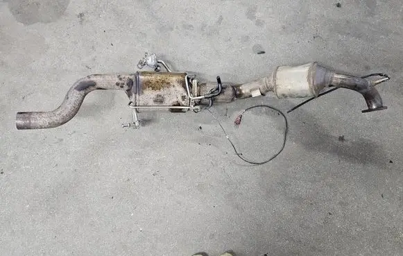 Volkswagen Touareg III Catalyst/FAP/DPF particulate filter 7L6131709