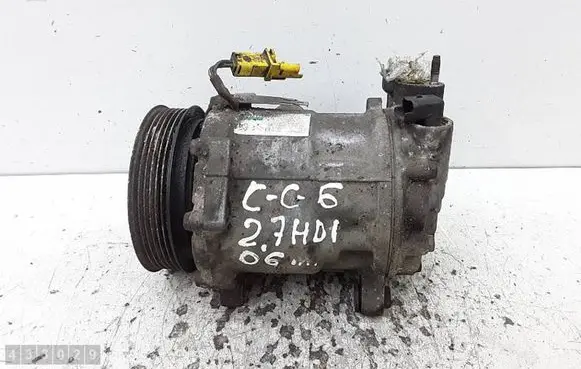 Citroen C6 Air conditioning (A/C) compressor (pump) 9663315680