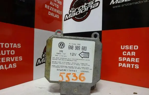 Volkswagen Sharan Airbag control unit/module 6N0909603